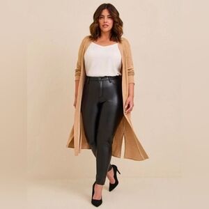 NWOT • Torrid • Faux Leather Skinny Pants